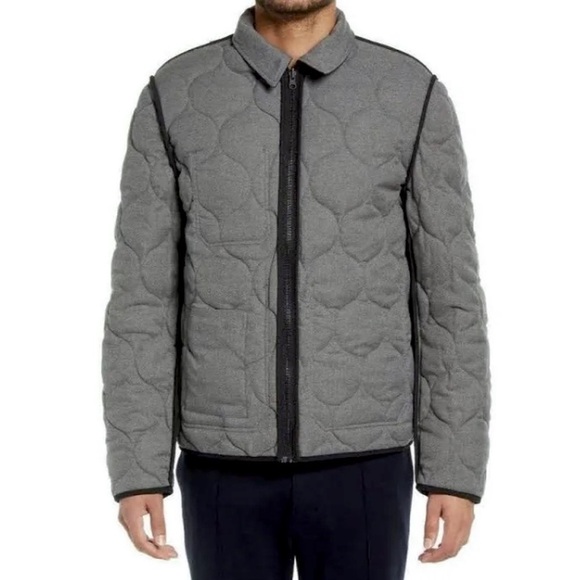 NWT TED BAKER Quilted Reversible Water-Resistant Chore Jacket Work Barn Coat 46 - Picture 4 of 16